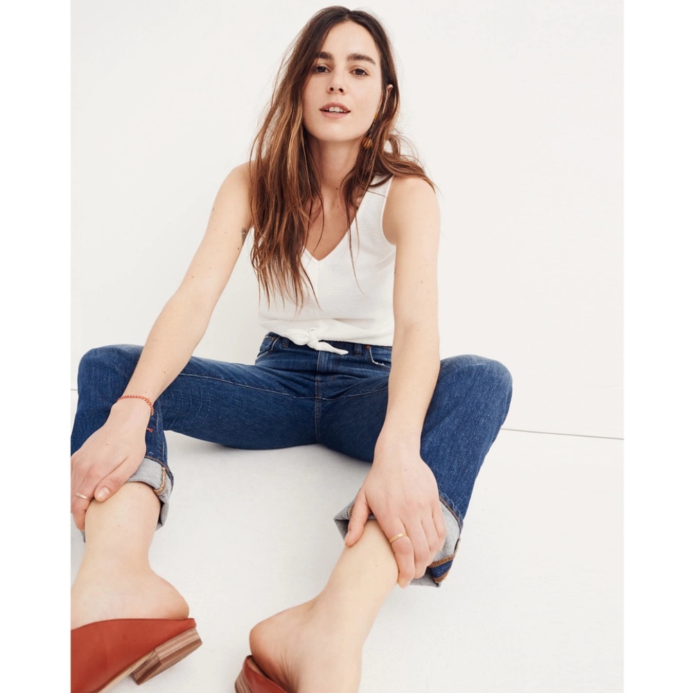 Madewell High-Rise Slim Boyjean